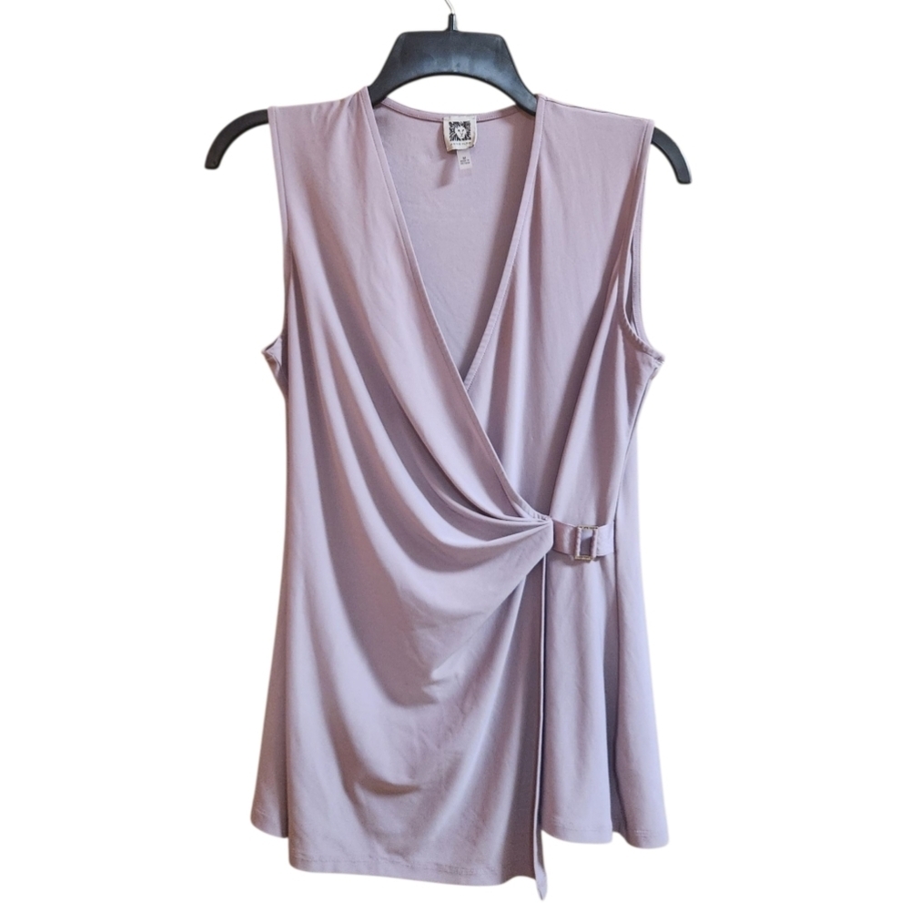 Anne Klein Lavender Sleeveless Top